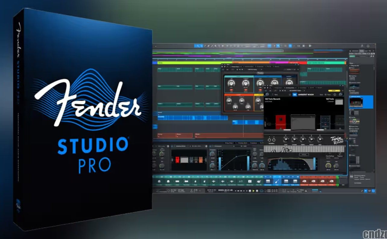 Fender Studio Pro 8中文版带人声分离原Studioone8/7+安装教程