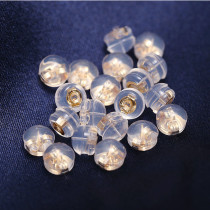 Earrings metal earrings silicone anti-slip anti-slip anti-slip ear plug ear plug ear bonnet behind the plug earrings diy