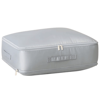 Compression storage bag of tribute satin material