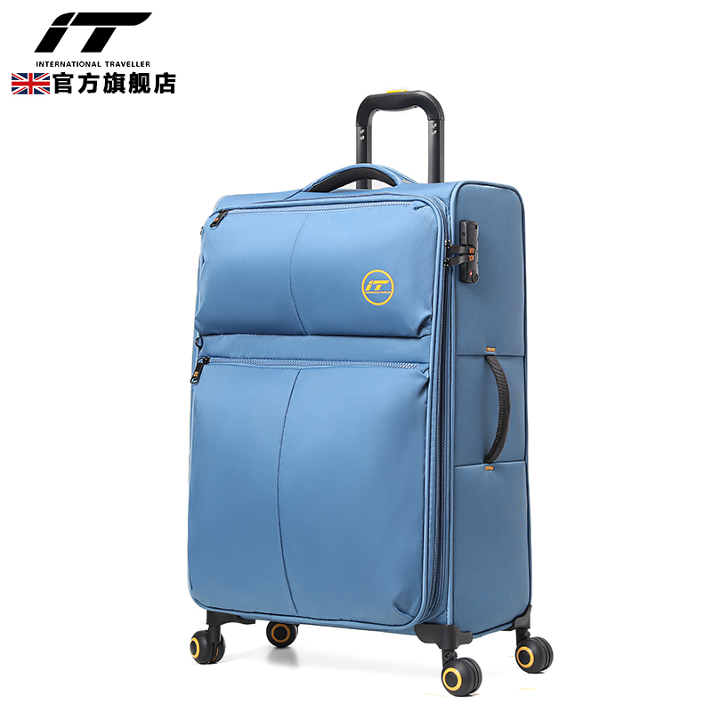 British It Small Suitcase for Women 20inch Side-Opening Oxford Cloth 24-Inch Soft Trolley Case 28-Inch Business Checked Luggage Suitcase for Men British It Small Suitcase for Women 20inch Side-Opening Oxford Cloth 24-Inch Soft Trolley Case 28-Inch Business Checked Luggage Suitcase for Men