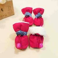 Флисовый, красный