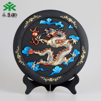 Liuyang Yongkang activated carbon air purification carbon carving home furnishings carbon carving business new products fire dragon spitting beads crafts