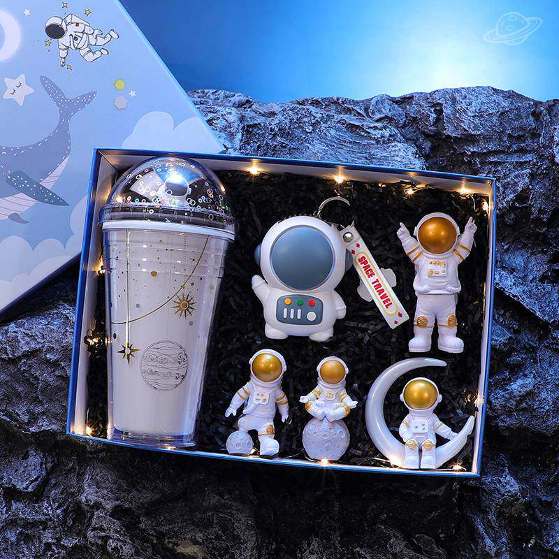 Thermos food grade high-grade water cup birthday gift for boys and girls students graduation gift box mug