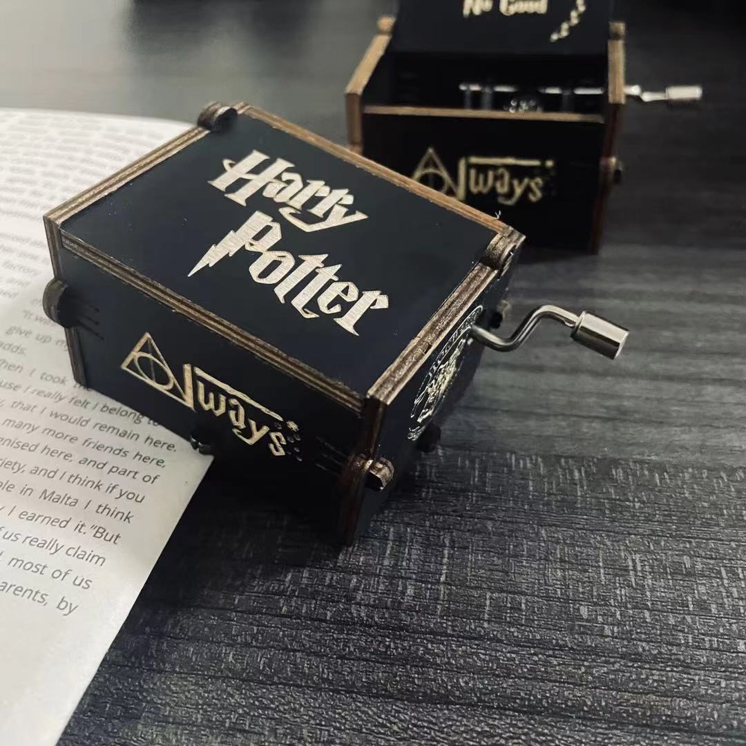 Harry Potter hand-cranked movement Music Box Music Box Music Box Music Box for girlfriend girlfriend girl best friend birthday gift