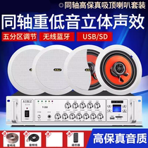 Germanys Berlin Sound Ceiling Speaker Set Ceiling Wall Mounted Speaker School Broadcast Background Music