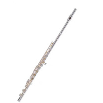 CECA flute childrens student silver-plated flute 16 holes C key with E key FL-100 open and closed holes for beginners