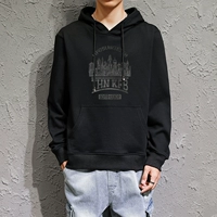 L035 Черный капюшон