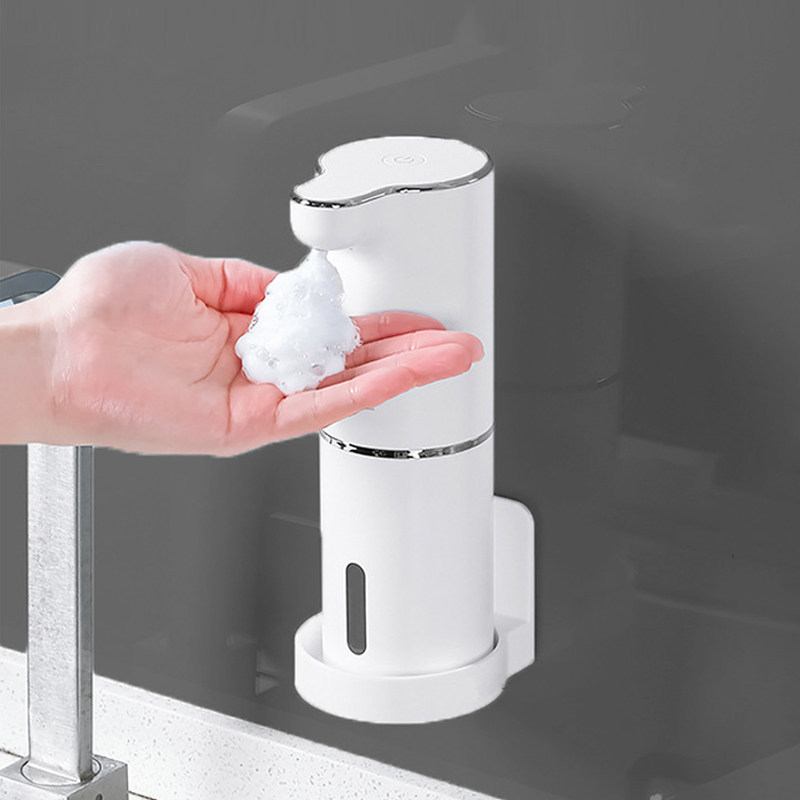 Automatic Hand Soap Dispenser Induction Foam Smart washing mobile phone washable Foam Machine Sensor Wall-mounted Soap Dispenser-Taobao