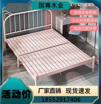 Eurostyle Iron Art Bed Princess Bed Double Bed Single Bed Minimalist Modern Rental Apartment 1 2 m 1 5 m 1 8 m