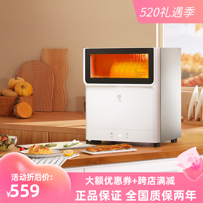 One Find Two Star High Temperature Bowls Chopstick Cutlery Kitchenware Kitchen Home Large Capacity Stainless Steel Disinfection Bowl Tray Cabinet