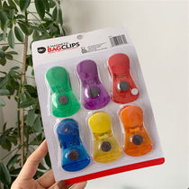 Multi-functional snack-food sealing clip refrigerator with a clip