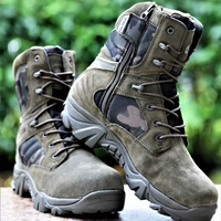 Army Combat Boots Military Boots Men Hiking Shoes Breathable