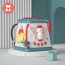 Hand slapping drums Morning teaching Toys 0 1 year old BABY HEXAHEDRON MUSIC 6 BABY PUZZLE AUSSIE PORTABLE CHILDREN