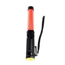 Yuanhan 527 traffic safety baton red 10 rechargeable emergency lighting flashlight road warning flash