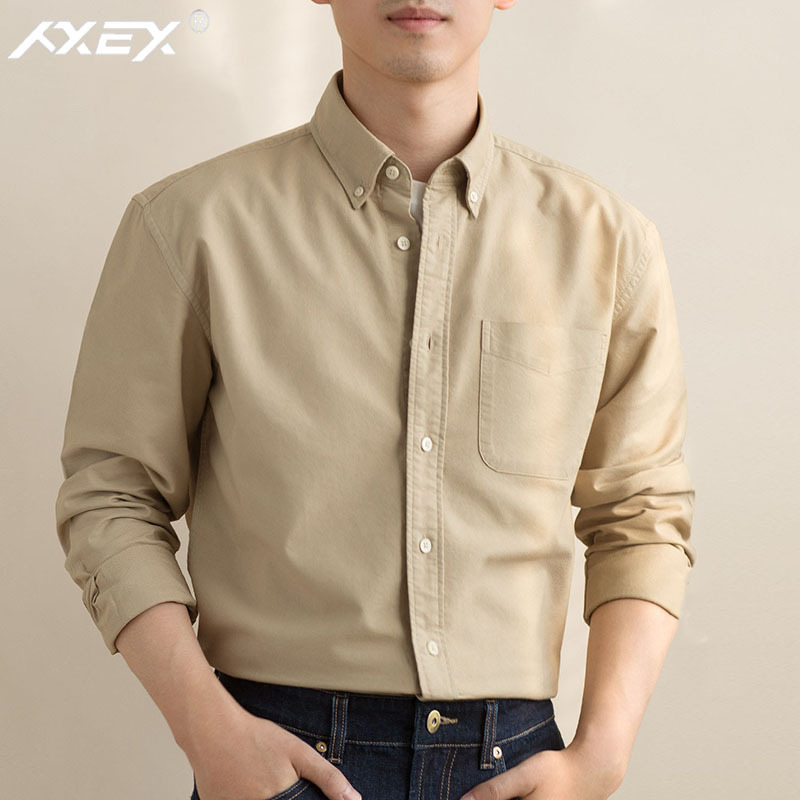 2026 New High-End Long-Sleeve Men's Shirts, Fashionable Versatile Casual Business Basic Shirts for Middle-Aged Men 2026 New High-End Long-Sleeve Men's Shirts, Fashionable Versatile Casual Business Basic Shirts for Middle-Aged Men