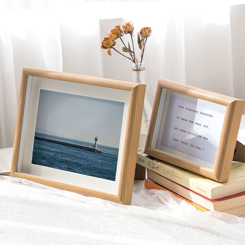 Solid hollow photo frame swing table 5 inch 6 inch 7 inch 8 inch 10 inch A4 inch hanging wall creative like frame swing piece photo frame 