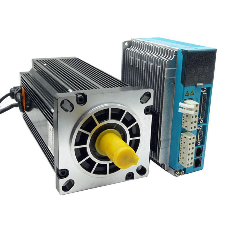 130闭环步进马达大扭力 带编码器220V三相驱动器