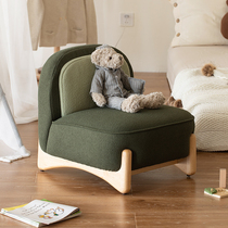 Dongda sofa backrest baby learning chair creative solid wood reading leisure lazy children parent-child sofa chair