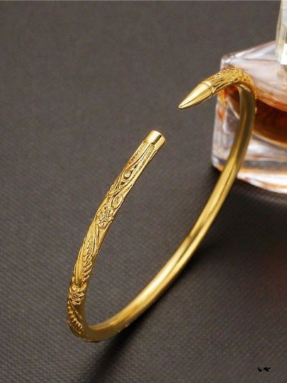 Nezha-Style Qiankun Circle Bracelet, Couple's Bracelet, Vacuum-Plated, Non-Fading, New Nezha Bracelet Merchandise