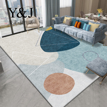 Floor cushion living-room sofa tea table cushion can scrub the living room carpet resistant to dirty and easy to hit the tea table blanket All season universal home