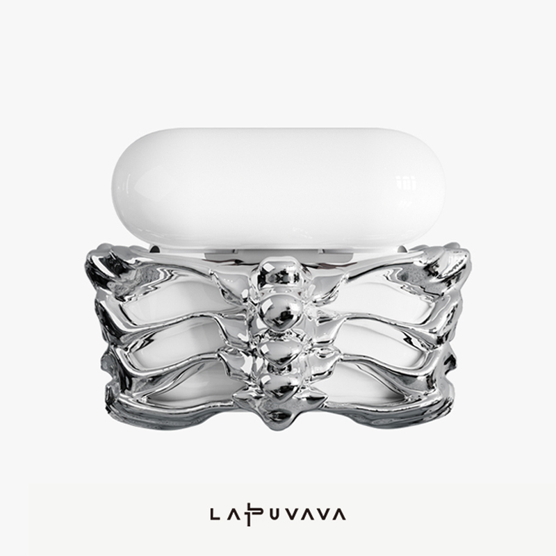 [New Upgrade] Lapuvava Is Suitable for Apple AirPods 4 Headphones, AirPods 4Th Generation, 3Rd Generation, Pro1, Pro2, Bone Conduction Earphone Case, Comes with a Silicone Protective Cover and Earphone Lanyard Accessories
