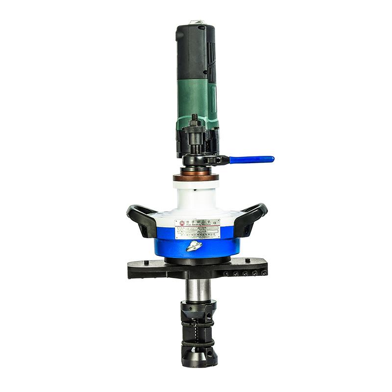 West Waka round pipe milling edge machine internal rising slop machine parallel steel pipe bevelling machine electric chamfering machine