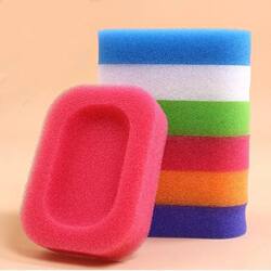 Sponge Draining Soap Box, Water-Absorbing, Quick-Drying, Creative Style, Portable Soap Box, Soap Storage Box, Soap Box with Sponge Pad