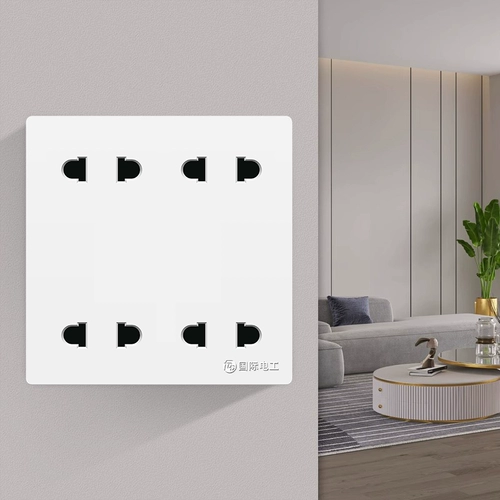 86 -тип темно -загруженного восемь -отверстий панель панели домохозяйственной стены с высоким содержанием мощного пористого питания Два -отверстие четыре -дыры шесть 2 глаз 6