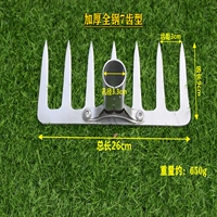 D81 толщиной 7 зубных гвоздей с ручкой с твердым деревом 1,2 метра
