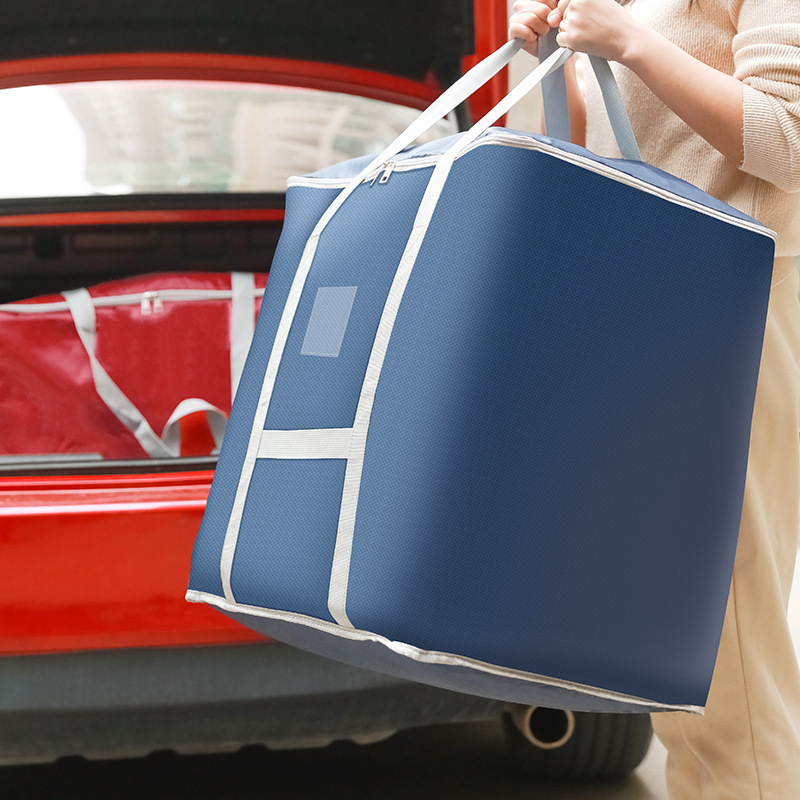 Cashier Bag Finishing Bag Clothing Cotton Quilted Large Capacity Handbag Luggage Bag Home Moving Packing Bag-Taobao