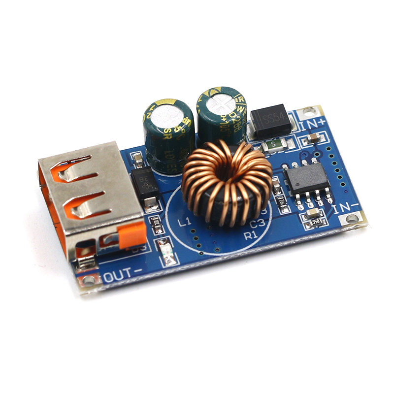USB直流降压模块 12V24V转QC3.0快充 手机充电板支持FCP