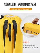 New mountain climbing rope bag rope storage bag safety rope bag rescue rope bag caving rope storage bag mountain climbing