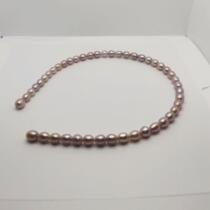 Pearl Freshwater Natural Elastic Bracelet Womans Bright Light Necklace small purple Jane Joking Pepperate Mini Handstring Mie Package