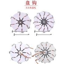 Flap hook plate hook bran cake sandwich cake eight-claw hook fish bait imported fishing gear sea rod throwing rod string hook explosive hook fish hook