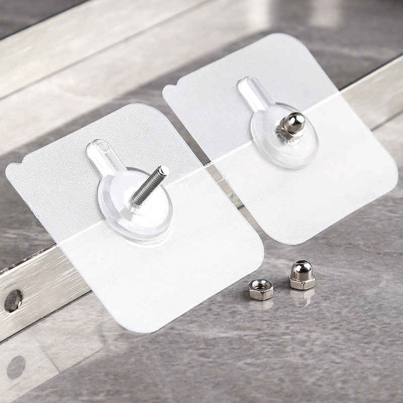 No-scratchpin-free screw sticked with powerful adhesive fixer free of nail-linked wall nail photo-frame photo wall-mounted sticky hook