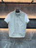 Men's new fall stand collar vest 2026 fashion