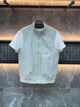 Men's new fall stand collar vest 2026 fashion