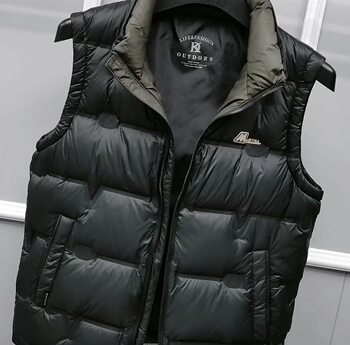Men's new winter stand collar down vest 2026