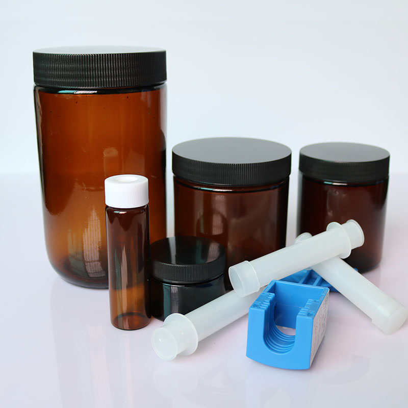 40ml 吹扫捕集瓶 60ml 250mlSVOC 500ml土壤采样瓶 非扰动有机土壤取样器 取样筒 22*3mm吹扫瓶垫