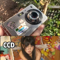 Полностью новый Цифровая камера студентов CCD винтаж высокая Цин может быть импортирован в мобильный телефон, а может быть снят видео с помощью Selfie Flash свет