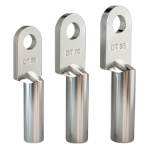 National standard DT copper nose copper tinned terminal block copper wire connector lug 16 25 35 50 70 95