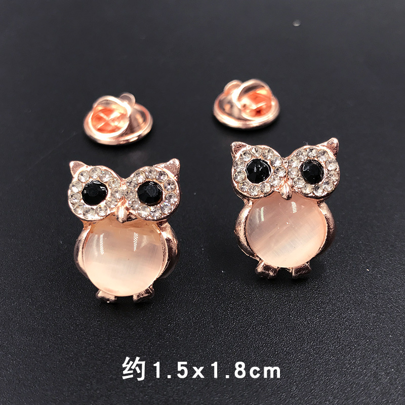 Cặp vợ chồng châu Âu và Mỹ nhỏ trâm cài đầy đủ kim cương vương miện gai ngựa kim nam và nữ phù hợp với nút áo cổ áo kim huy hiệu đảng cài áo