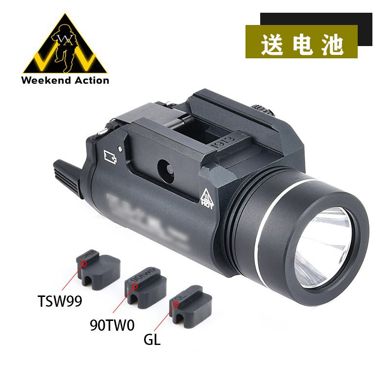 WA Light of Stream TLR-1 Glock P1 1911 Flashlight Undermount LED Strobe Lighting X300U Equipment