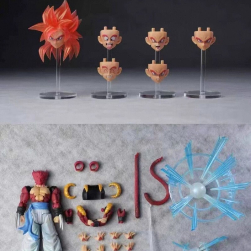Mushroom Super Saiyan Gogeta A/B Toy Figure Gift