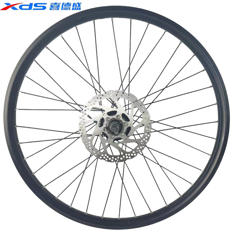 Suitable for Xidesheng Hacker 350/380 Mountain Bike Front and Rear Wheel Rim Assembly/Double-Layer Aluminum Alloy Bearing Wheel Set