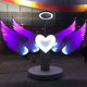 Angel Wings Customized Outdoor Angel Wings Shape Colorful Lights Mall Square Park Display Props Decoration