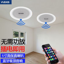 ABXB wireless Bluetooth ceiling audio set indoor home embedded living room ceiling speaker home theater ceiling