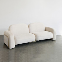 Nordic Simple Modern Size Household Single Double Triple Living Room Clothing Sofa Designer Creative Metal Feet Sofa