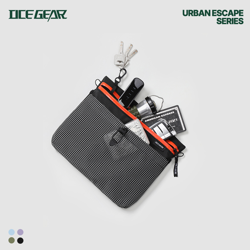 Oce Gear Outdoor Travel Crossbody Small Bag for Men, Lightweight Waterproof Portable Phone Bag, Durable Portable Document Bag