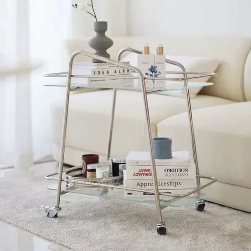 Тележка для домашнего использования, вагон-ресторан из нержавеющей стали для спальни